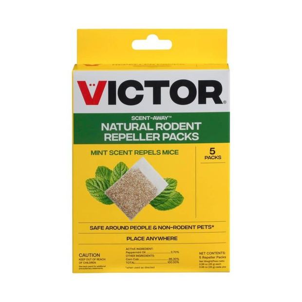 Victor Scent-Away Natural Rodent Repeller Packs
